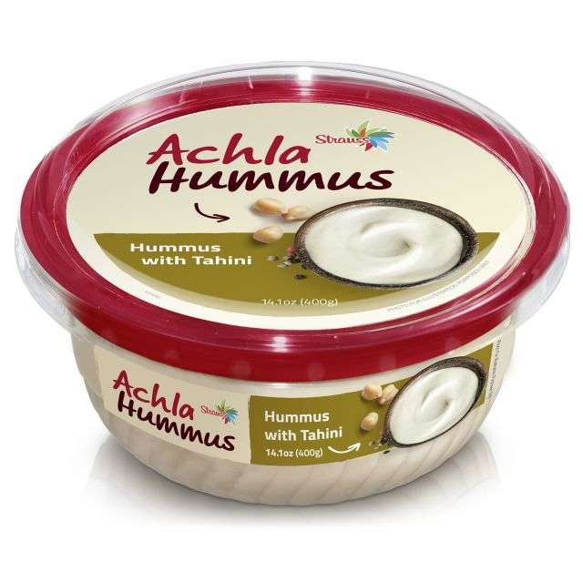 Achla Strauss Hummus With Tahini 14.1 Oz-PK911601