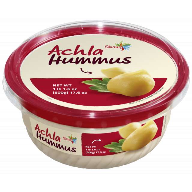Achla Strauss Hummus 17.6 Oz-PK911653