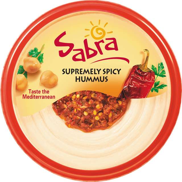 Sabra Supremely Spicy Hummus 10 Oz-308-311-17