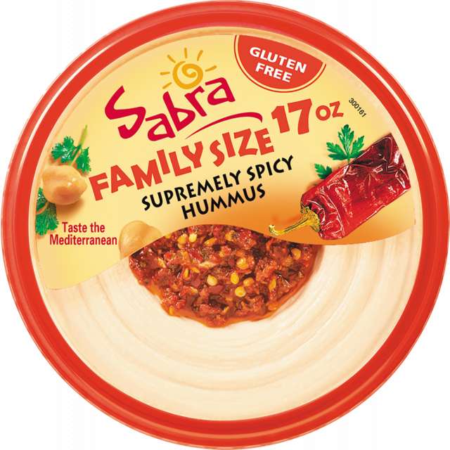 Sabra 17 Oz Supremely Spicy Hummus-PK900205