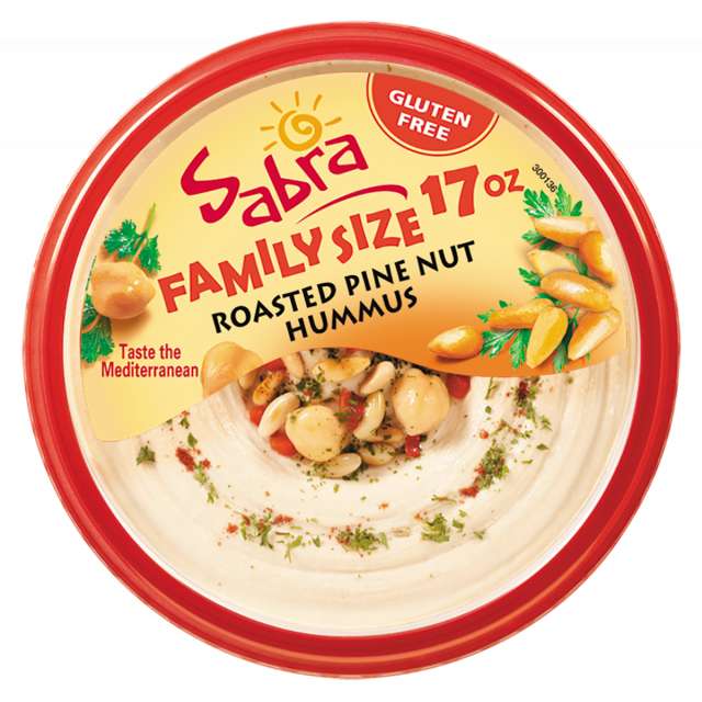 Sabra 17 Oz Roasted Pine Nut Hummus-PK900206