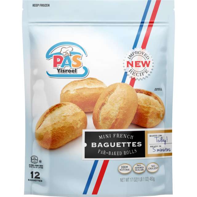 Pas Mini Par Baked Baguettes 16.8 Oz-313-679-01