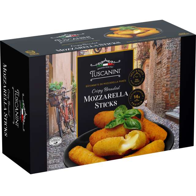 Tuscanini Family Pack Breaded Mozzarella Sticks 15 Oz-PK730141