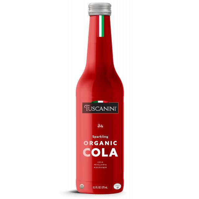 Tuscanini Sparkling Organic Cola 9.3 Oz-PK730382