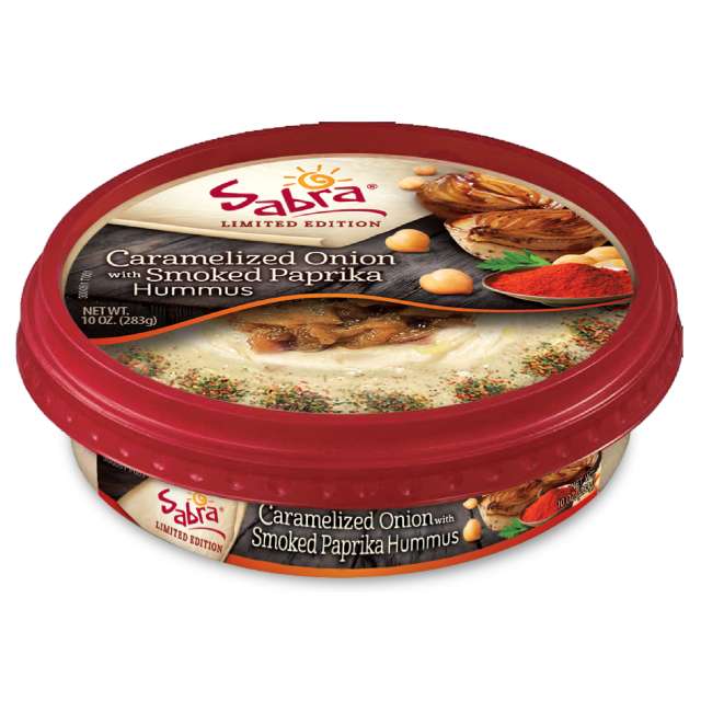 Sabra Carmalized Onion With Smoked Paprika Hummus 10 Oz-308-311-22