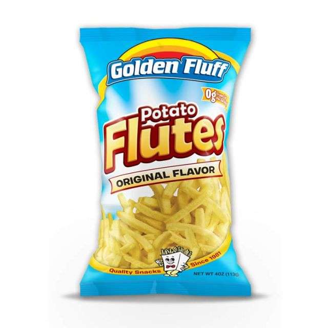 Golden Fluff Large Potato Flutes Original 4 Oz-PP07100