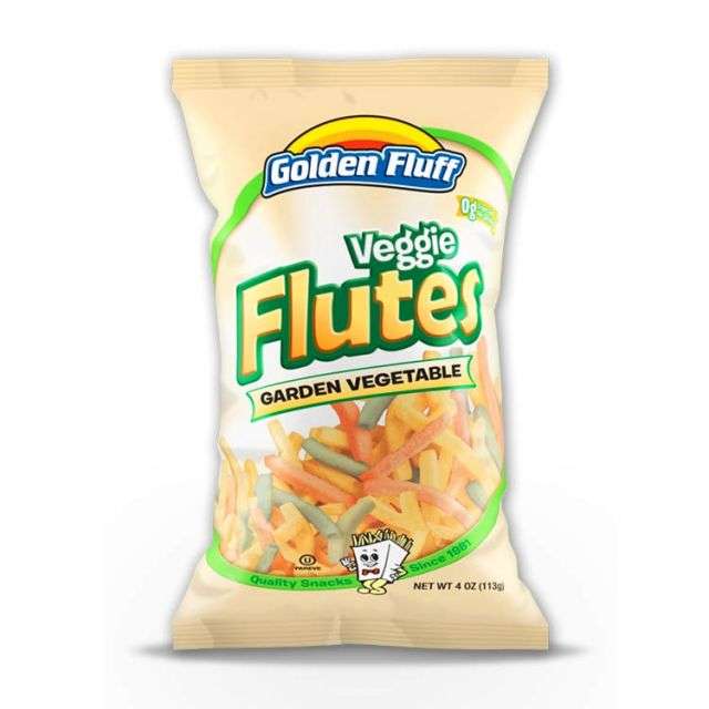 Golden Fluff Large Potato Flutes Veggie 4 Oz-PP07104