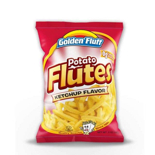 Golden Fluff Small Potato Flutes Ketchup 0.5 Oz-PP07108
