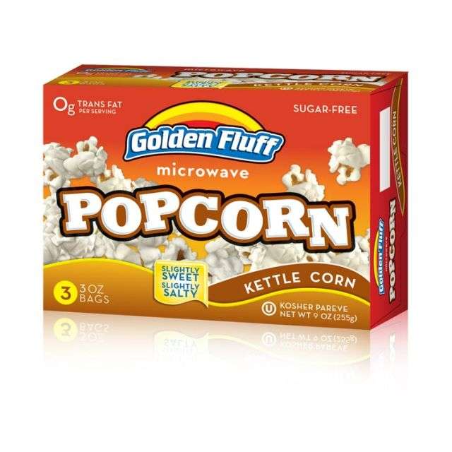 Golden Fluff Microwave Popcorn Kettle 9 Oz-121-352-19