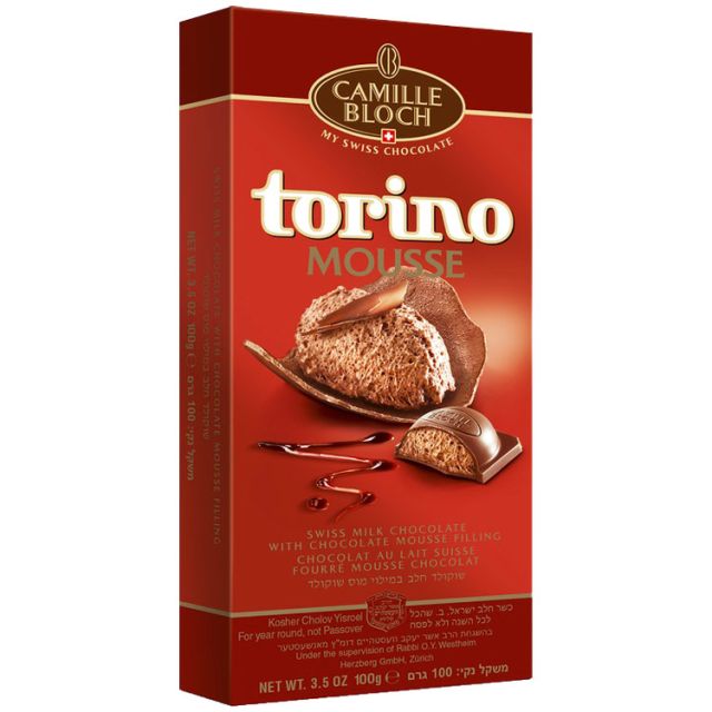 Camille Bloch Torino Mousse Chocolate (Dairy) 3.5 Oz-121-301-75