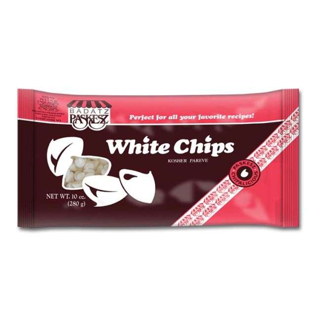 Paskesz White Chocolate Chips 10 Oz-04-226-10