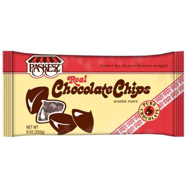 Paskesz Real Chocolate Chips 9 Oz-PP55028