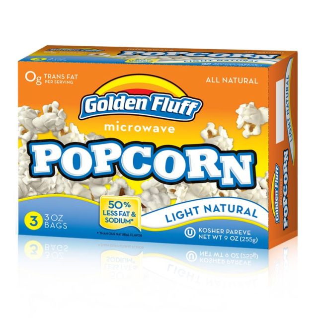 Golden Fluff Microwave Popcorn Light 9 Oz-121-352-22