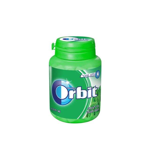 Orbit Spearmint Gum Jar 2.25 Oz-121-305-41