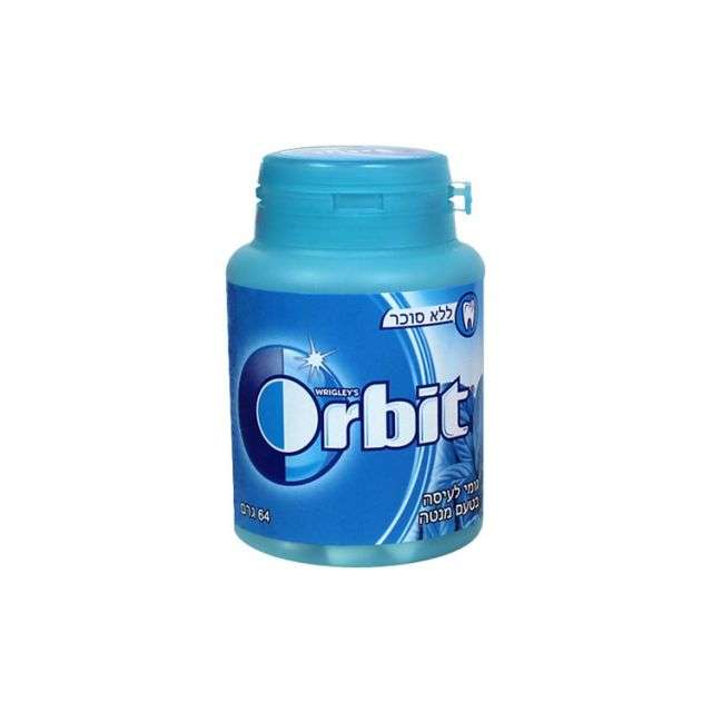 Orbit Peppermint Gum Jar 2.25 Oz-PP25150