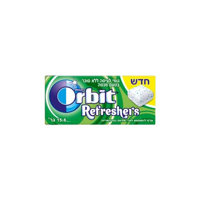 Orbit Refreshers Spearmint Gum 0.54 Oz-PP25182