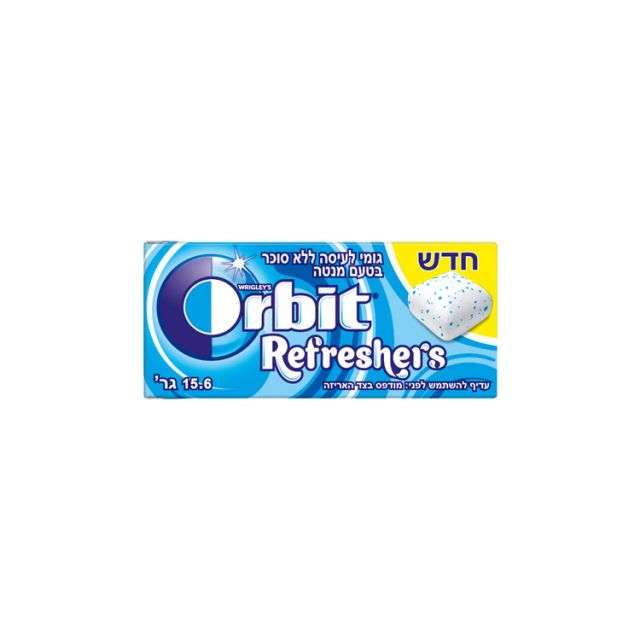 Orbit Refreshers Peppermint Gum 0.54 Oz-121-305-45