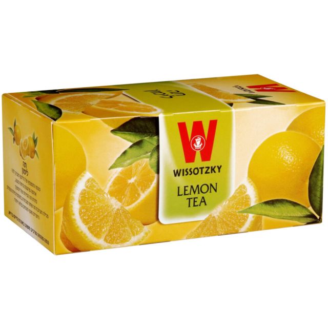 Wissotzky Lemon Tea - 20 bags 1.76 Oz-04-741-02