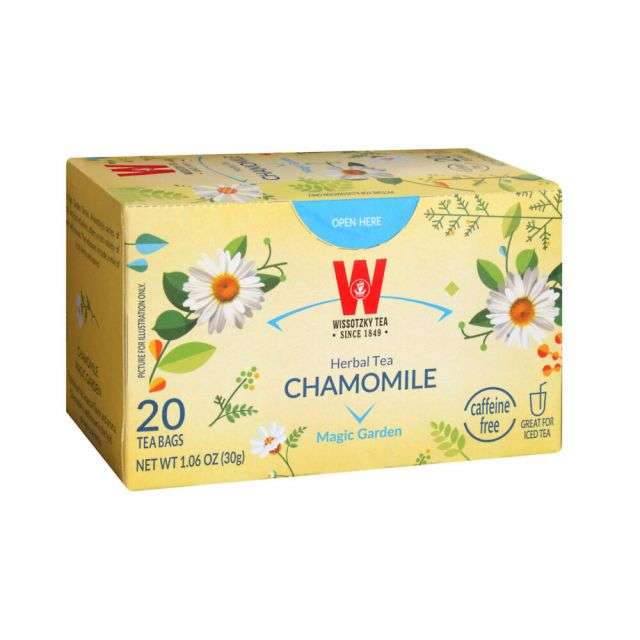Wissotzky Chamomile Tea - 20 bags 1.06 Oz-PK260345