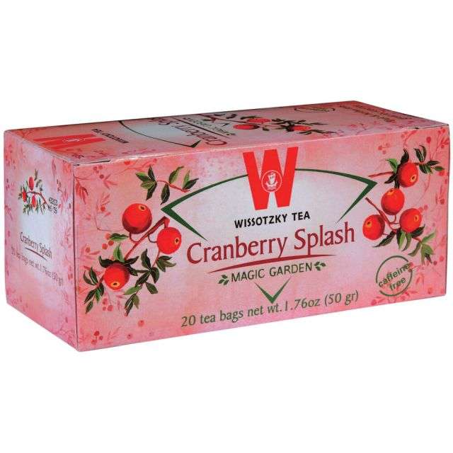 Wissotzky Cranberry Splash Tea - 20 bags 1.76 Oz-04-747-01