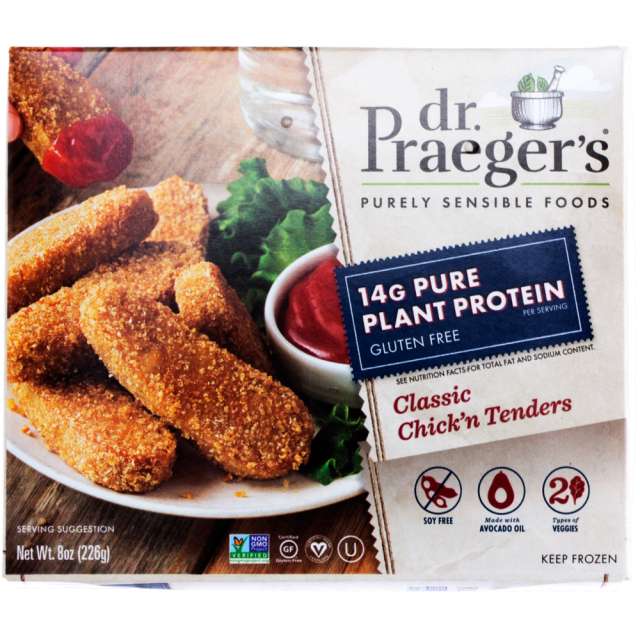 Dr. Praegers Classic Chicken Tenders 8 Oz-313-749-04