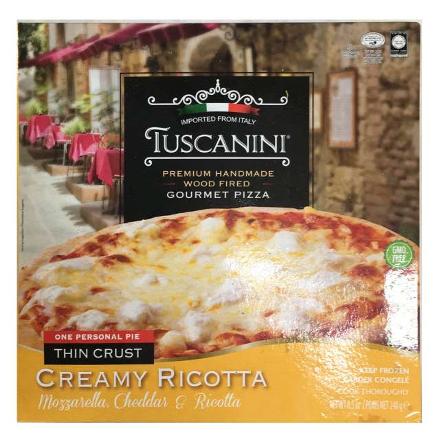 Tuscanini Creamy Ricotta Pizza 8.5 oz-313-334-17