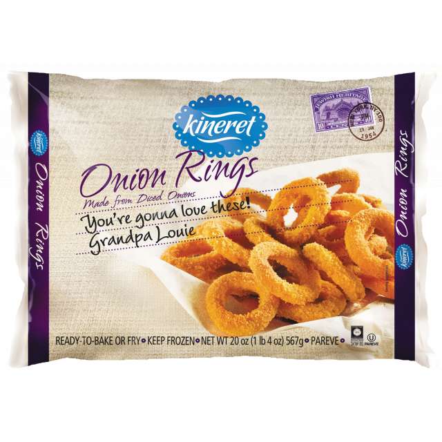 Kineret Frozen Onion Rings 20 Oz-KP955102