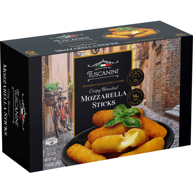Tuscanini Breaded Mozzarella Sticks 7 oz-313-457-12