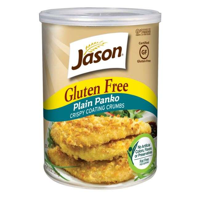 Jason Gluten Free Plain Panko Bread Crumbs 10 Oz-04-191-39