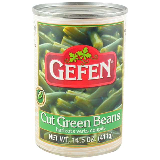 Gefen Canned Cut Green Beans 14.5 Oz-04-200-21