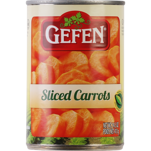 Gefen Sliced Carrots 14.5 Oz-04-200-22