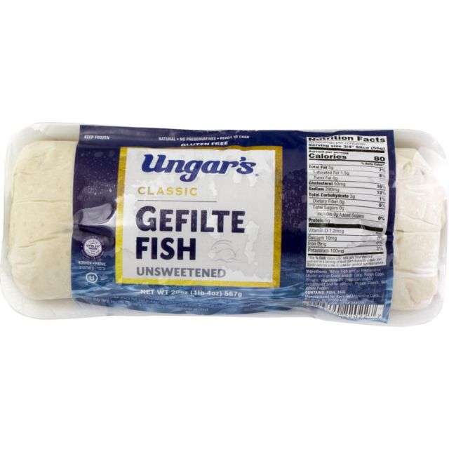 Unger's Sugar Free Gefilte Fish 20 Oz-KP981122