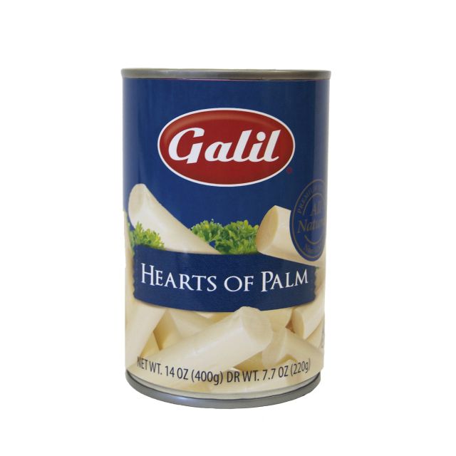 Galil Hearts Of Palm, Whole 14 Oz-04-201-10