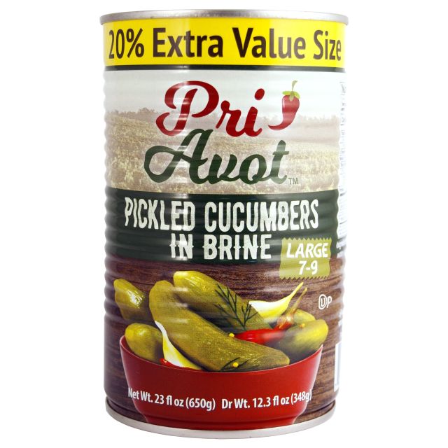 Pri Avot Cucumber Pickles 7-9 Brine-04-203-47
