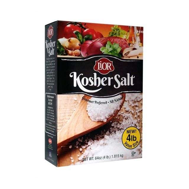 Lior Kosher  Sea Salt  4 Lb-04-182-12