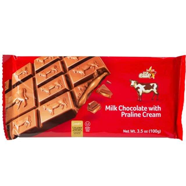 Elite Chocolate With Praline Cream 3.5 Oz-121-301-86