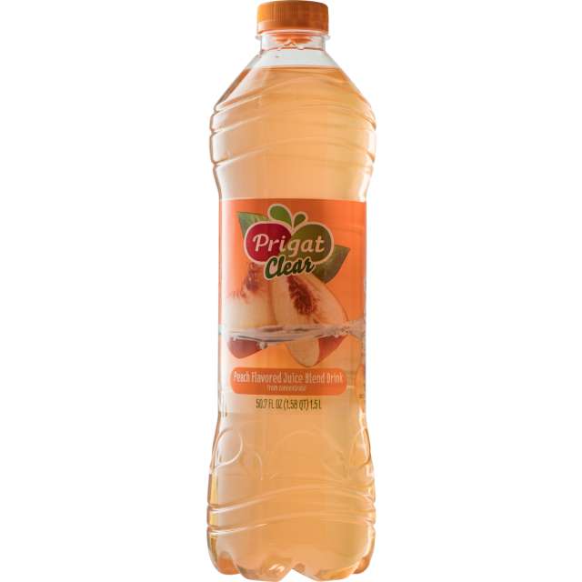 Prigat Clear Peach Juice Drink 1.5 Lt-208-740-37