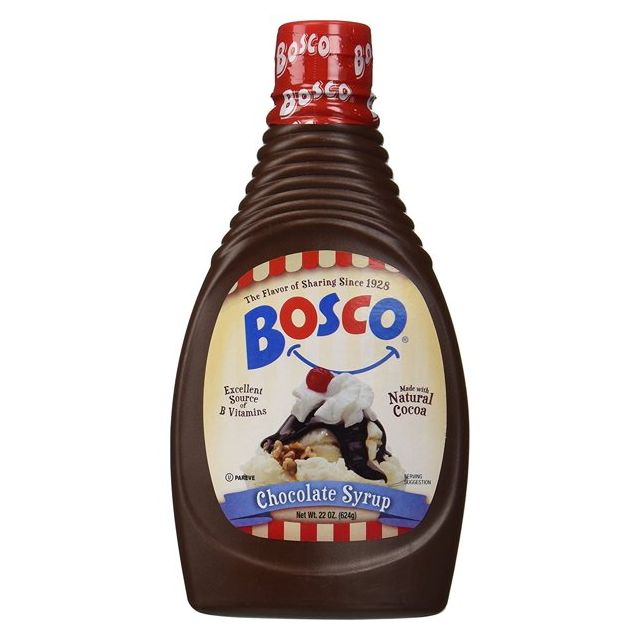 Bosco Chocolate Syrup squeeze bottle 22 Oz-04-025-06