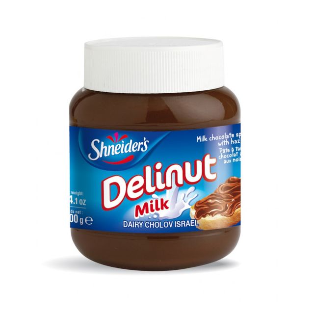 Sneiders Delinut Milky Chocolate Spread with Hazelnuts 12.3 Oz 350 Gr-04-241-05