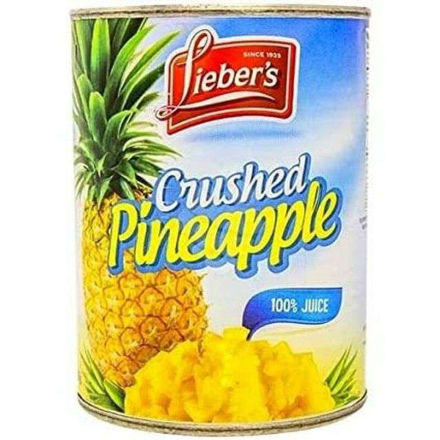 Lieber׳s Crushed Pineapple 20 Oz-LP-L82