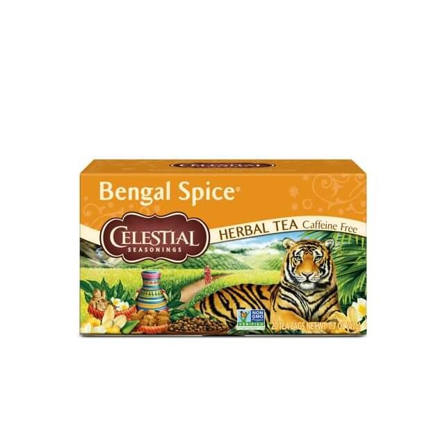 Celestial Seasonings Bengal Spice Tea 20 Tea Bags-LTL-CST31