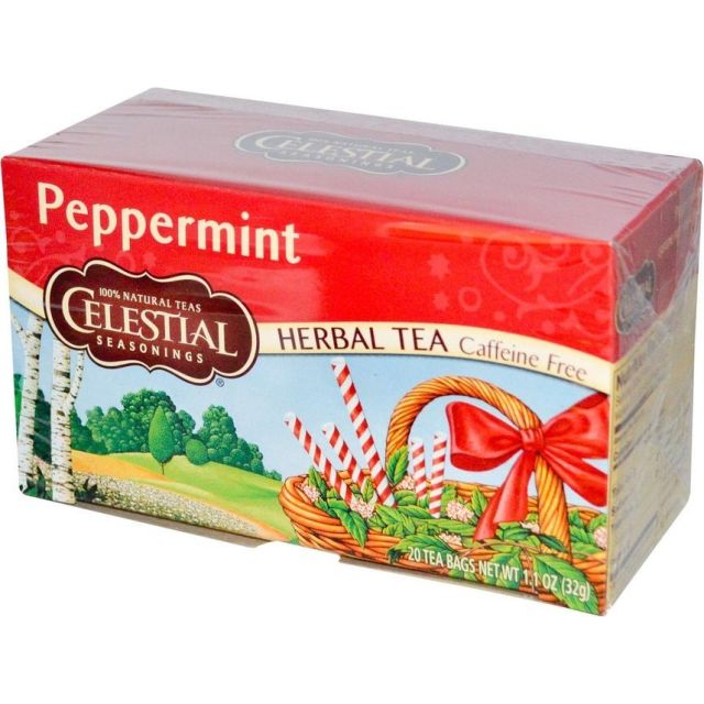 Celestial Seasonings Peppermint Herb Tea 20 Tea Bags-04-350-15
