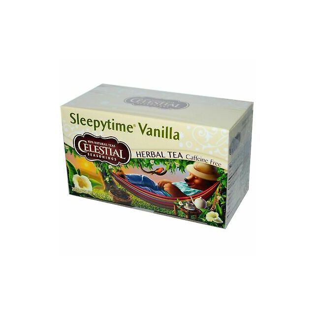 Celestial Seasonings Sleepytime Vanilla Herb Tea 20 Tea Bags-04-350-17