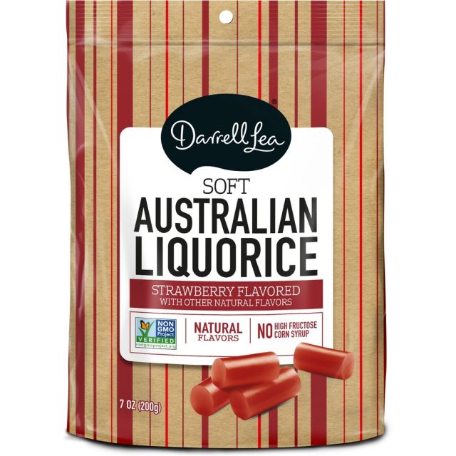 Darrell Lea Soft Eating Liquorice Strawberry 7 Oz-121-765-02
