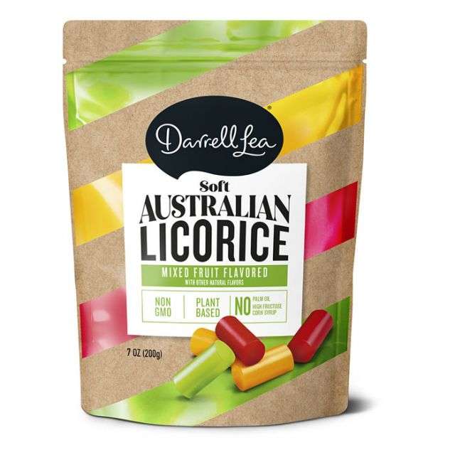 Darrell Lea Soft Eating Liquorice Mixed Fruit Flavor 7 Oz-LTL-DLC19