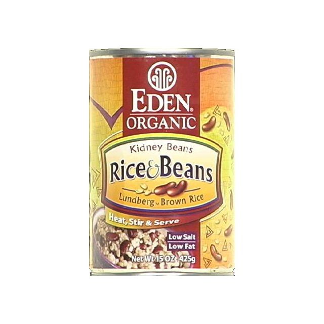 Eden Organic Rice & Kidney Beans 15 Oz-04-205-05