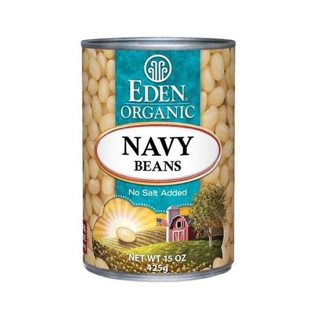 Eden Organic Navy Beans 15 Oz-LTL-EDV40