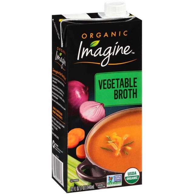 Imagine Organic Vegetable Broth 32 Oz-LTL-IMS12