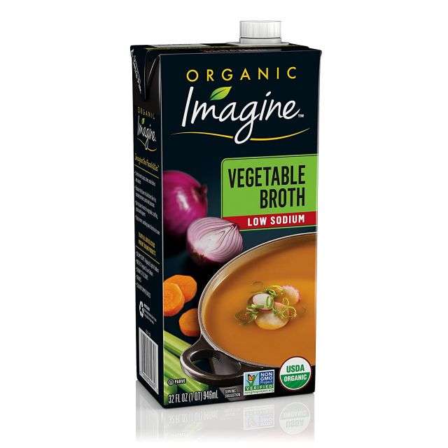 Imagine Organic Low Sodium Vegetable Broth 32 Oz-LTL-IMS13