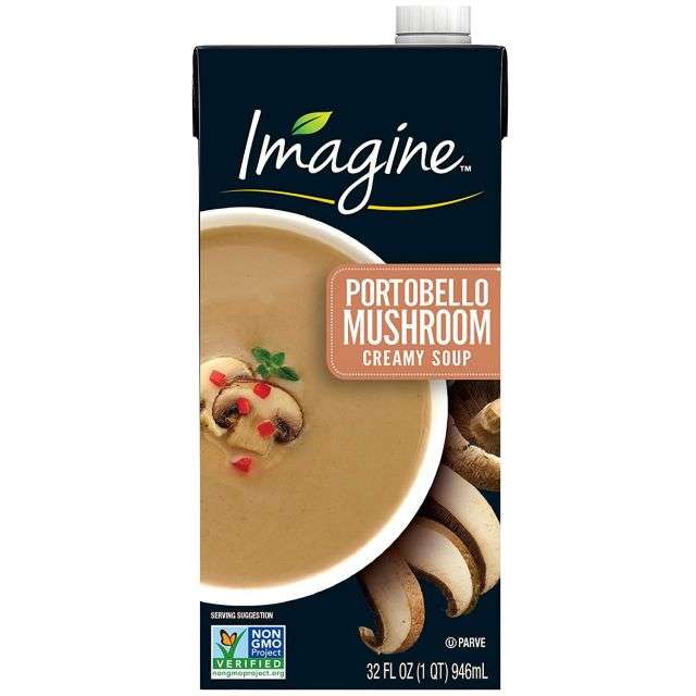 Imagine Creamy Soup, Portobello Mushroom 32 Oz-LTL-IMS20